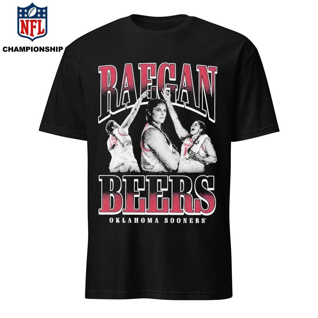 Raegan Beer Oklahoma Sooners Basketball Graphic Shirt