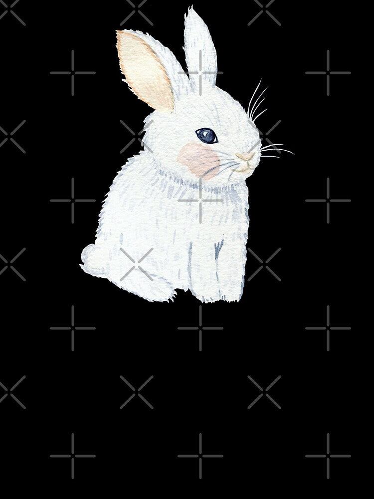 Cute cartoon rabbit by The Love Quill