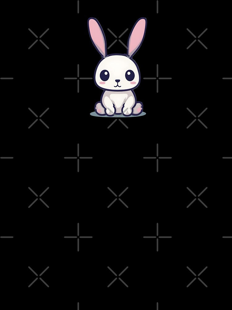 Pretty rabbit with big ears by Realizey
