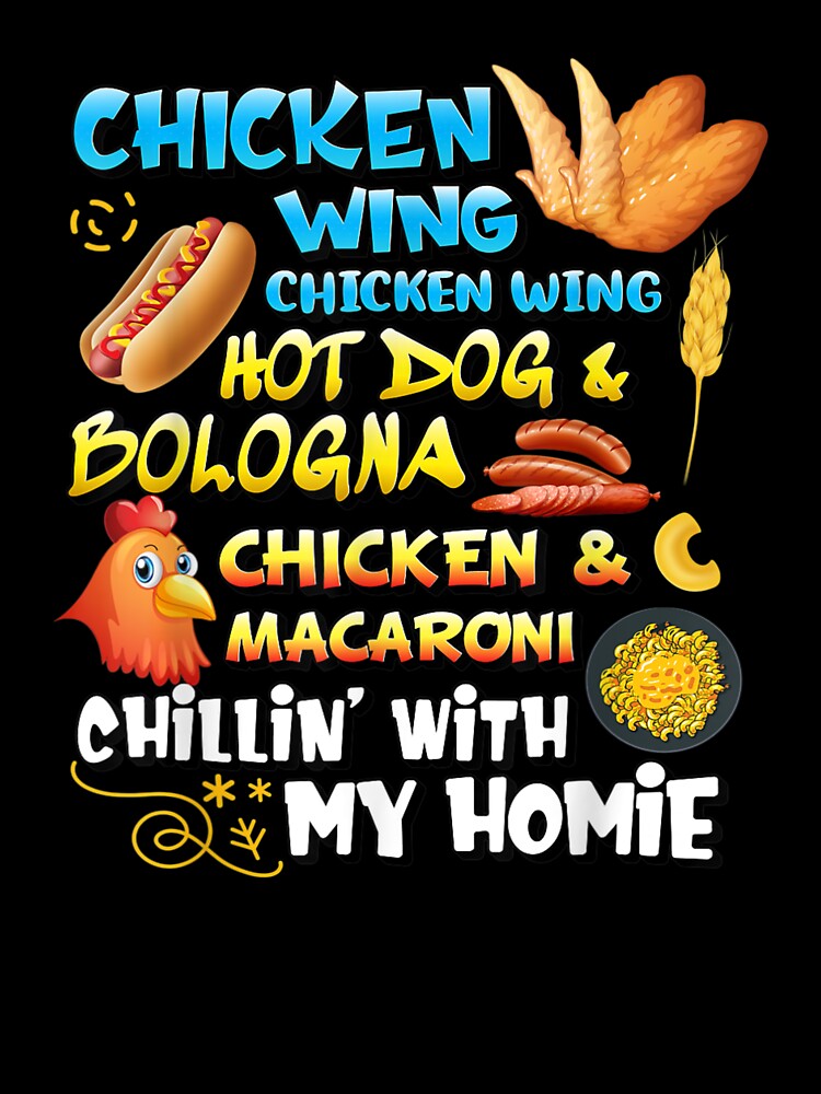 Chicken Wing Chicken Wing Hot Dog And Bologna by LucretiaCathy