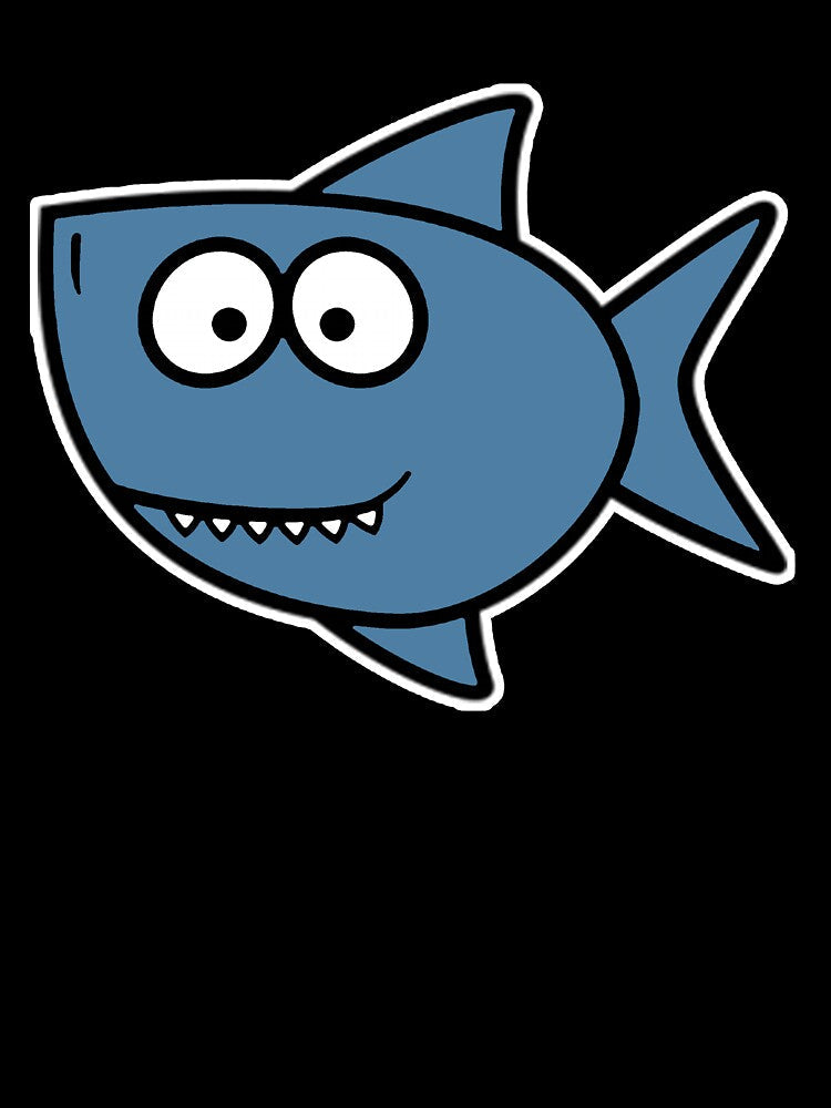 Cool And Cute Shark by UnknownArtistt