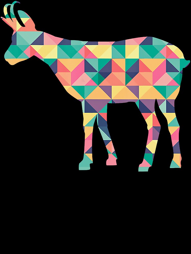 Abstract Color Summer Goat Lover by ManishDayal