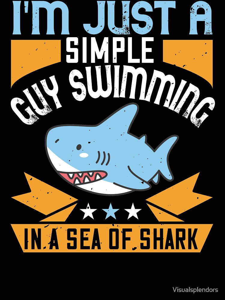 Swimming In A Sea Of Sharks by Visualsplendors