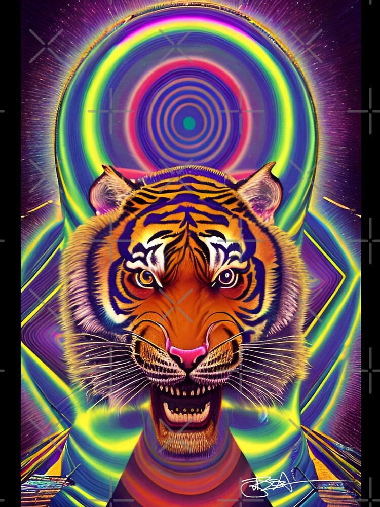 Trippy Tiger Vibes 33 by AI Crypto Warlord