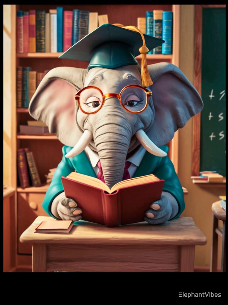 Elephant Portrait. elephant teacher by ElephantVibes