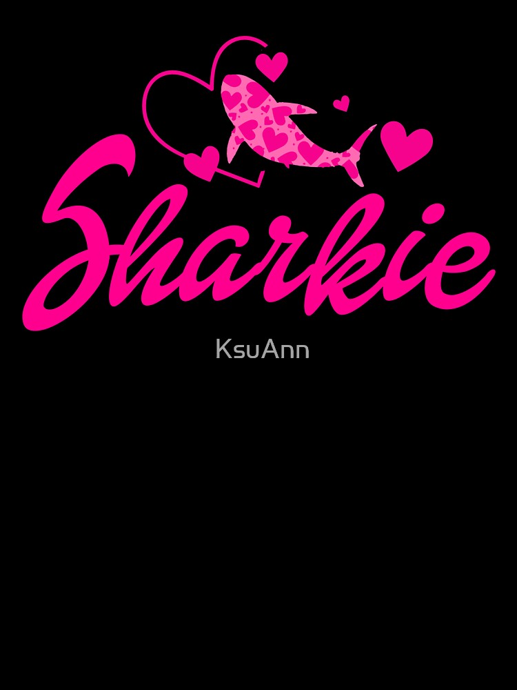 Cute Shark Mens Womens Kids Funny Shark by KsuAnn