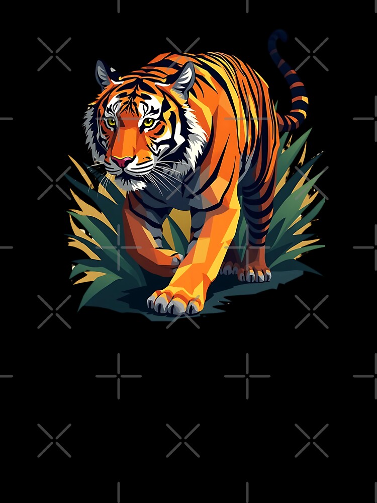 Majestic Siberian Tiger: The King of the Wild by VibeTCreations