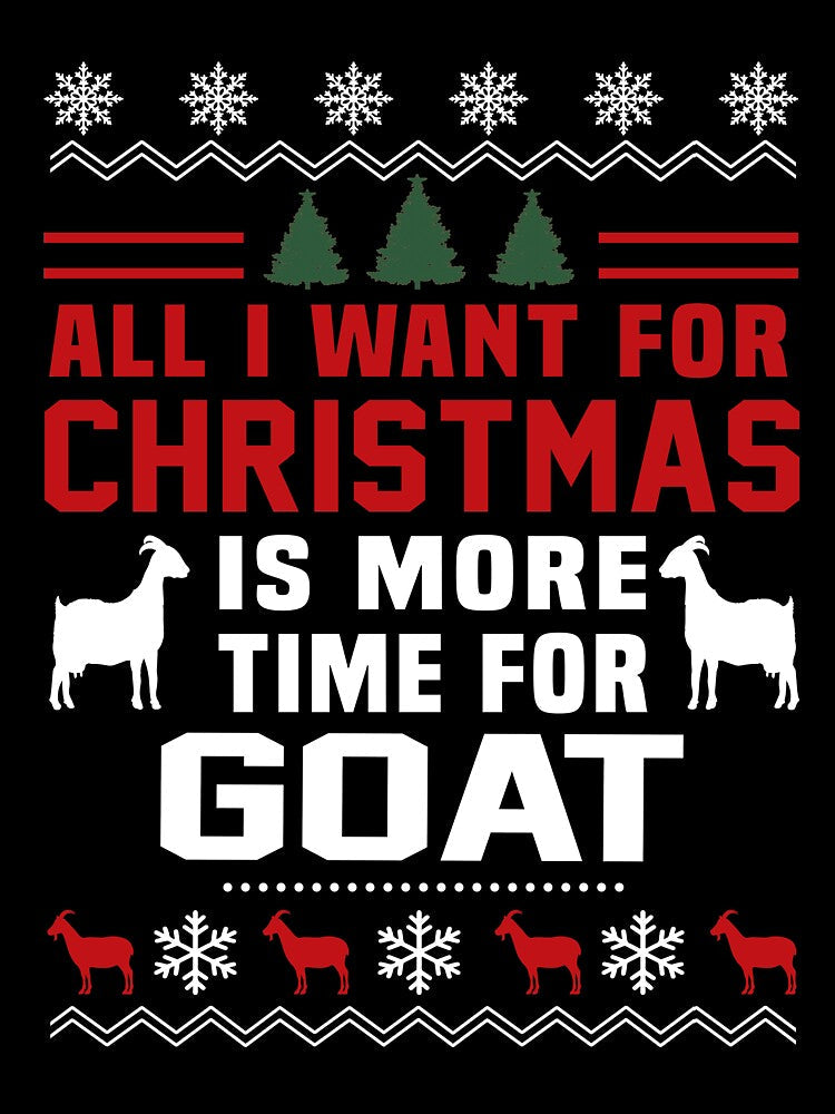 Goat Christmas Wool by FlossieShop96