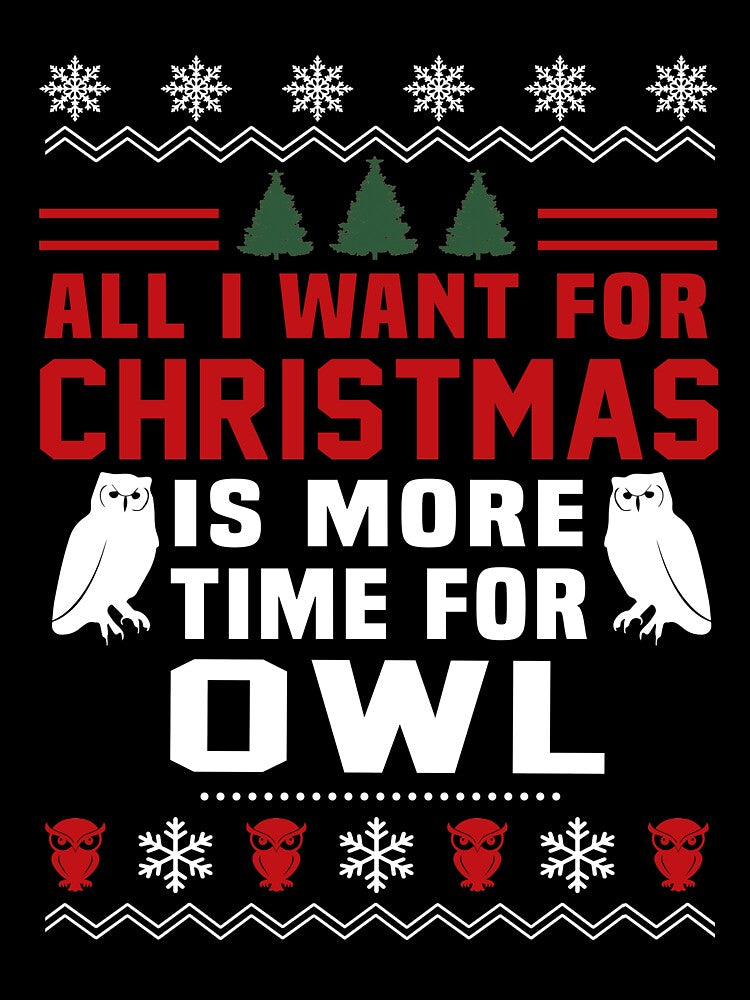 Owl Christmas Wool by ConcorStore