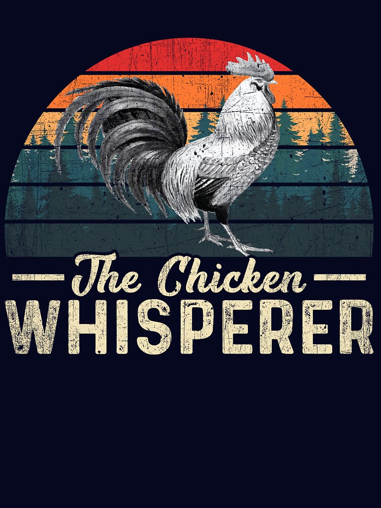 The Chicken Whisperer Vintage Urban Farmer Backyard Chicken Gear by DynamicDesign