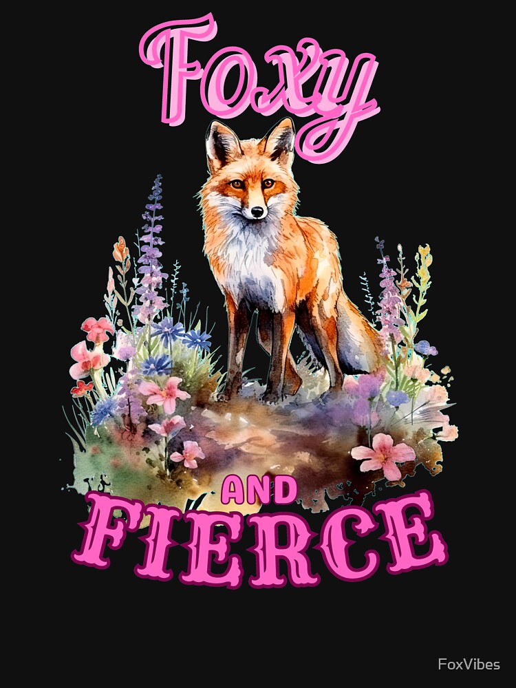Foxy And Fierce. cool fox by FoxVibes