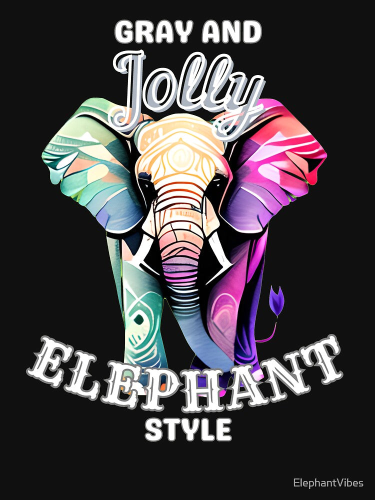 Gray and Jolly: Elephant Style by ElephantVibes