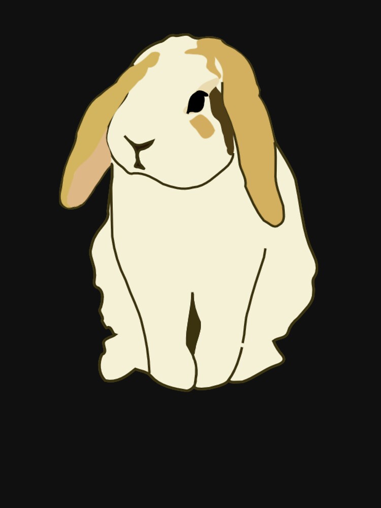 Lop Rabbit - Cute Rabbit - Rabbit Gift - Gift For Rabbit Lovers - Rabbit Shirt - Rabbit Painting - Lop Eared Bunny by Galvanized