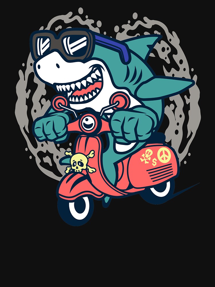 Shark Scooter by Bruno King