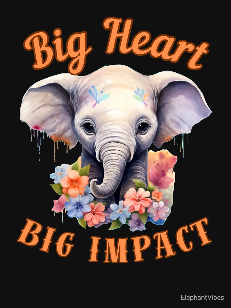 Stay Humble, Stampede On. elephant portrait by ElephantVibes