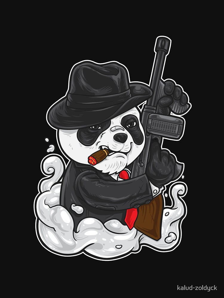 Badass Panda by kalud-zoldyck