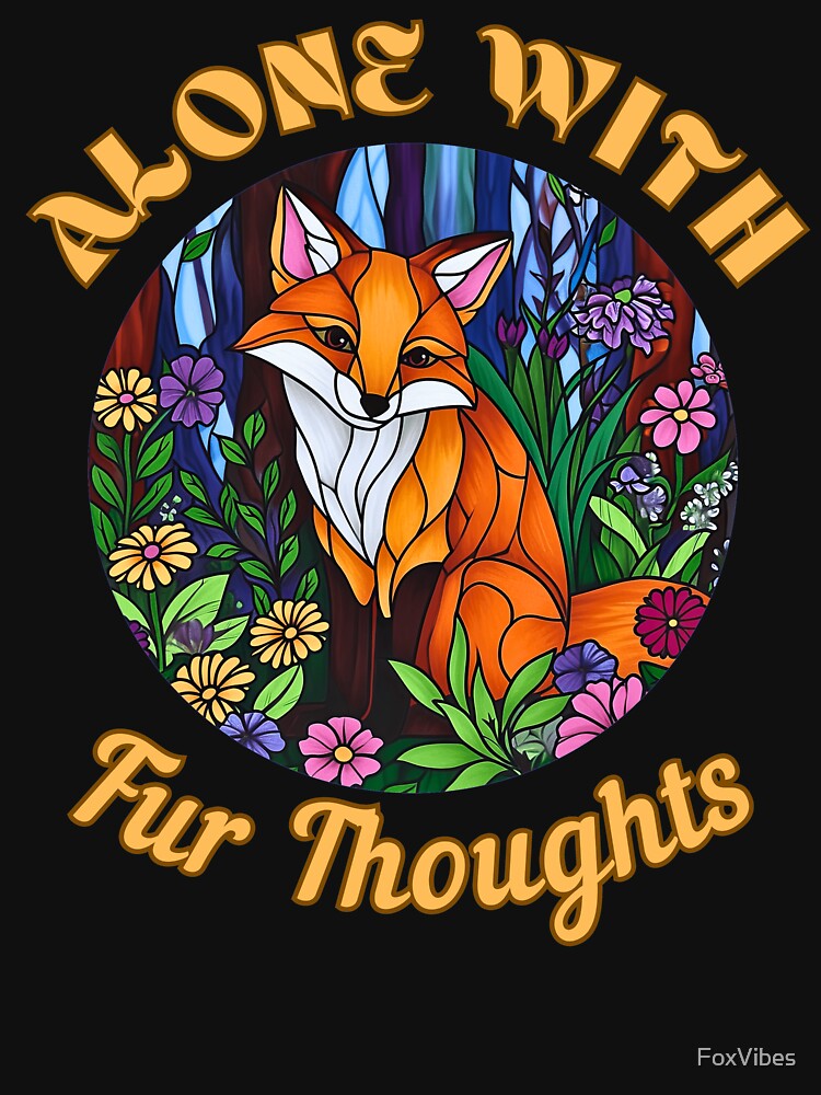 Alone with Fur Thoughts. fox lover by FoxVibes