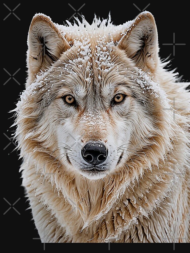 Wolf in the snow by ice65