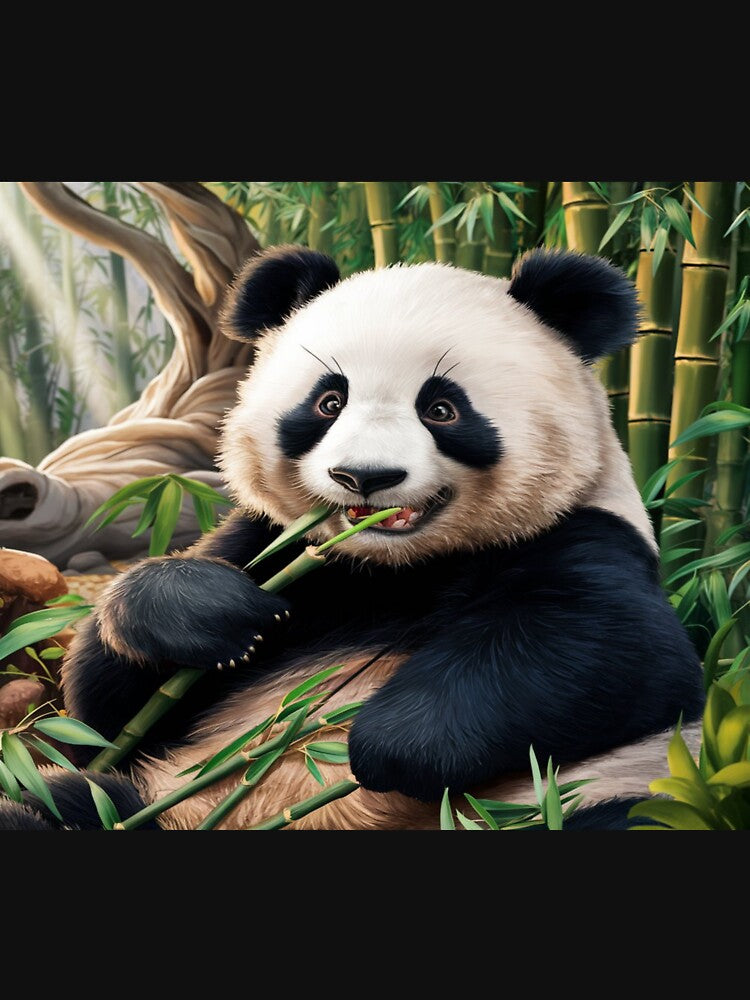 Le Panda Gourmand by Collection de trésors