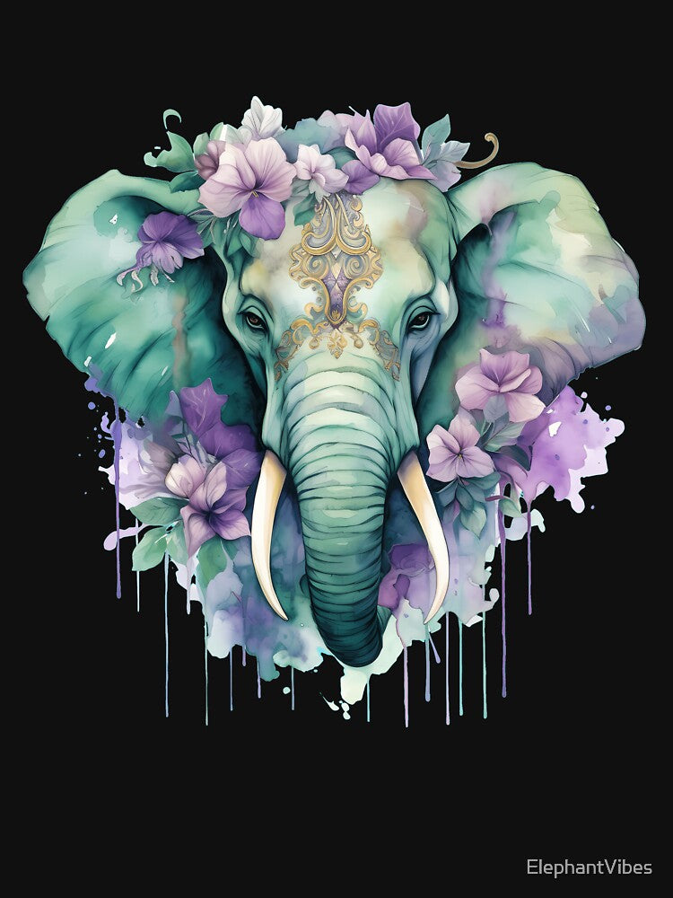 Purple Elephant by ElephantVibes