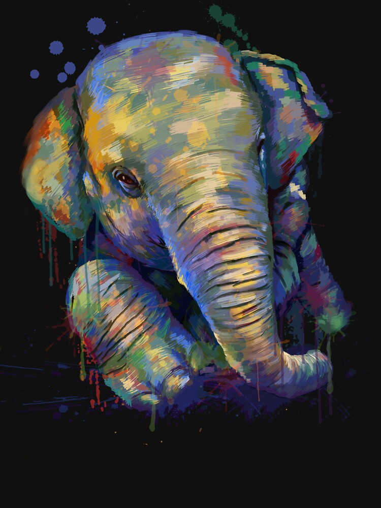 Elephant - Elephant Cute - Elephant Lover by JuxNdx