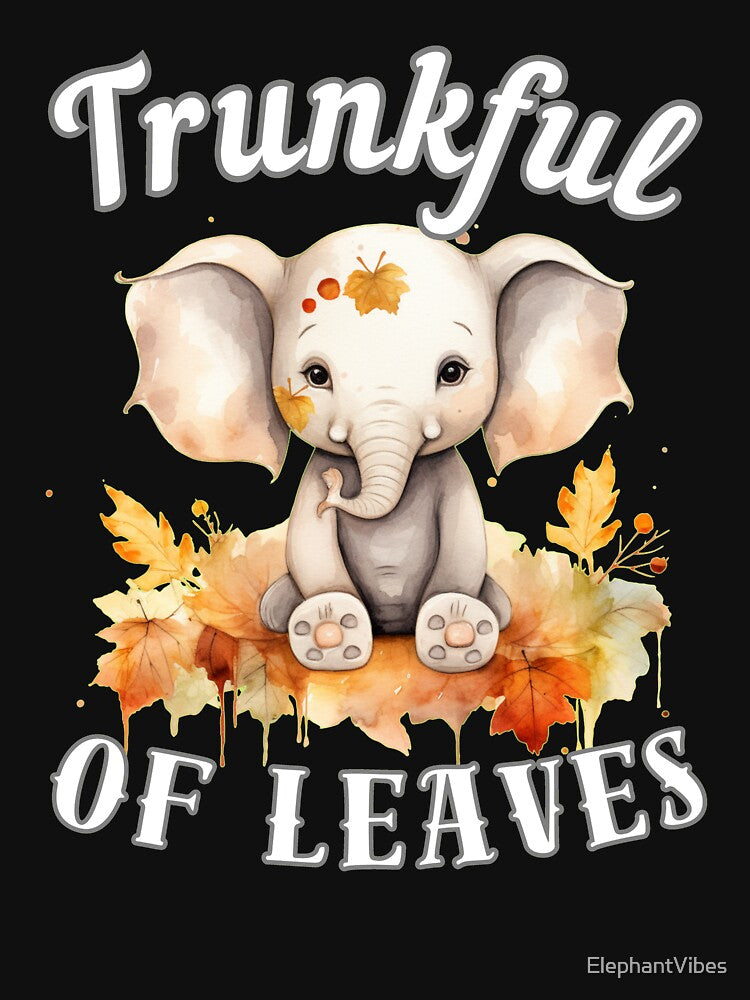 Trunkful Of Leaves by ElephantVibes