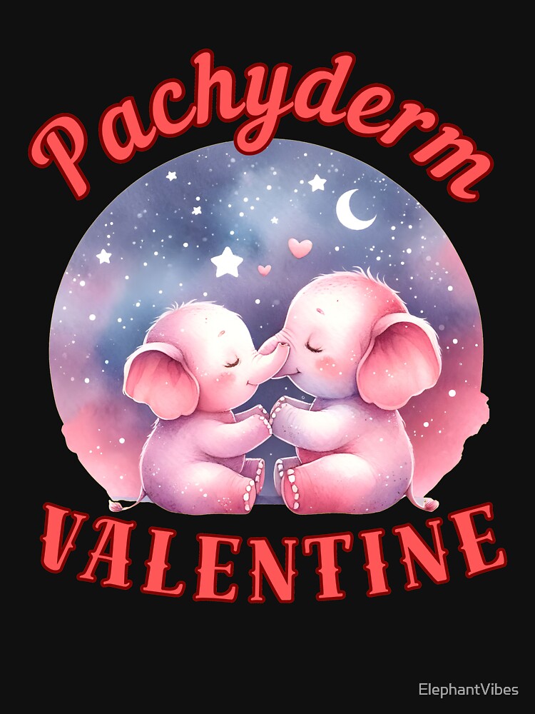 Pachyderm Valentine. happy elephant by ElephantVibes