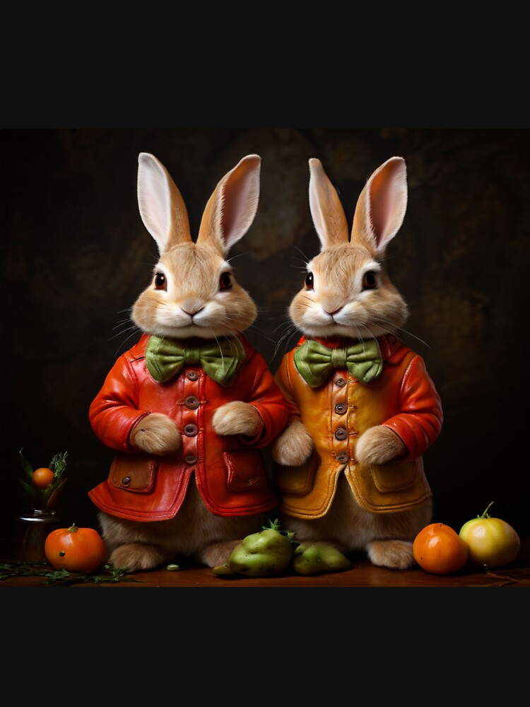 Enchanted Wood Rabbits by Collection de trésors