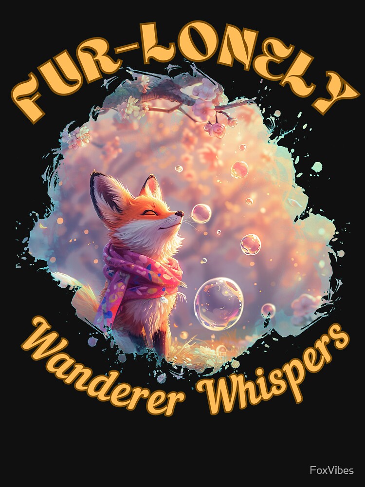 Fur-lonely Wanderer Whispers. fox lover by FoxVibes