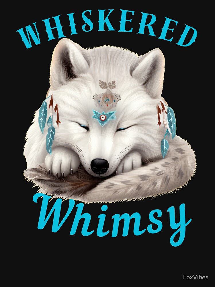 Whiskered Whimsy. fox face by FoxVibes