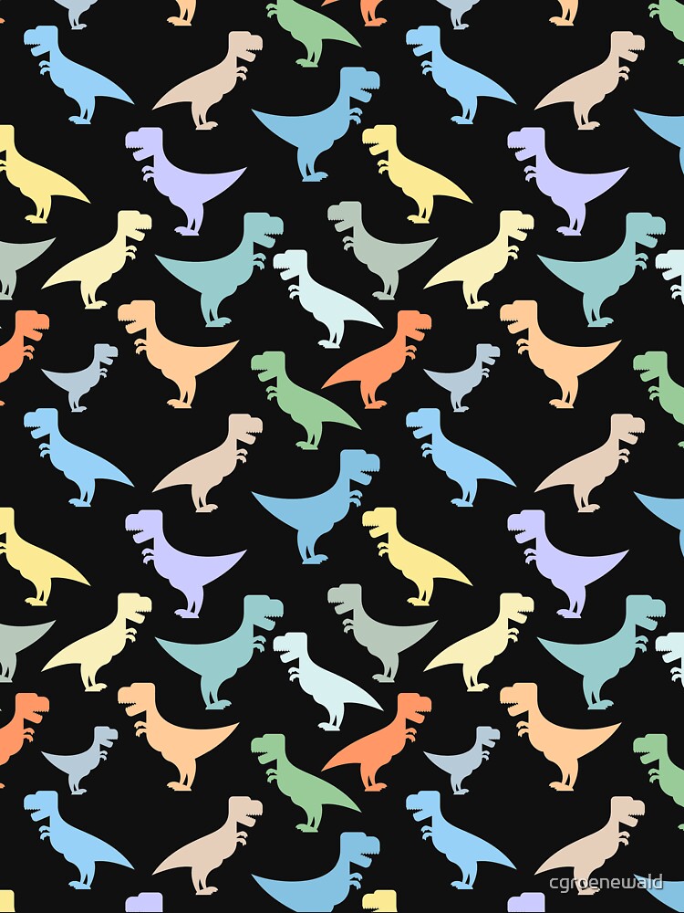 Multi colored T-Rex Design by cgroenewald