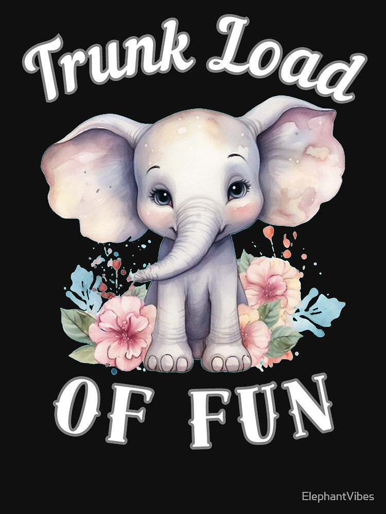 Trunk Load Of Fun. surreal elephant by ElephantVibes
