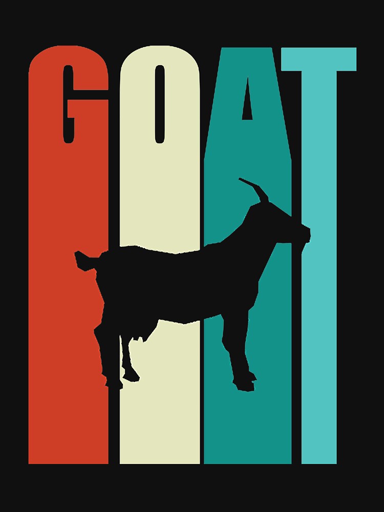 retro vintage goat, goat funny gifts T-Shirt by AstonMartin36x