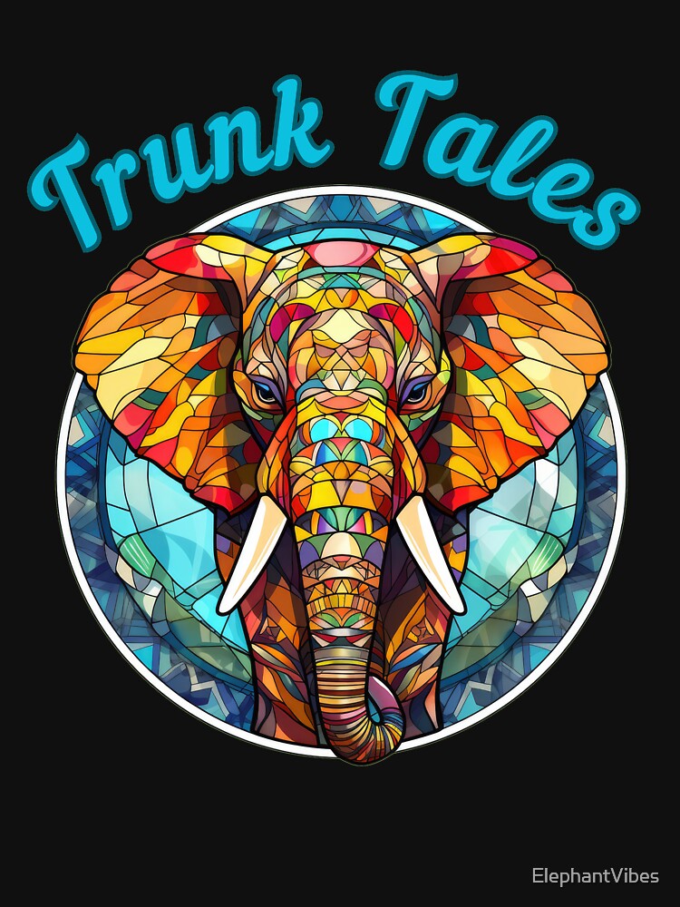 Trunk Tales. funny elephant by ElephantVibes