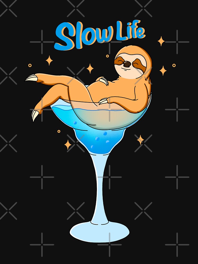 Sloth Slow Life by Kimprut