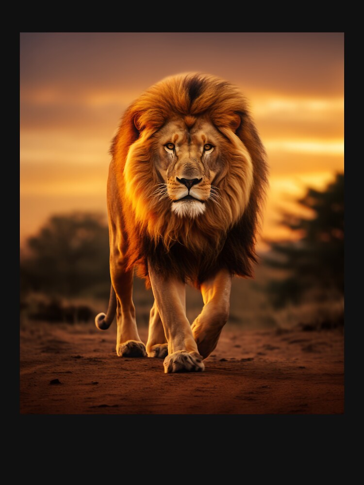 Majestic African Lion by solrevolver
