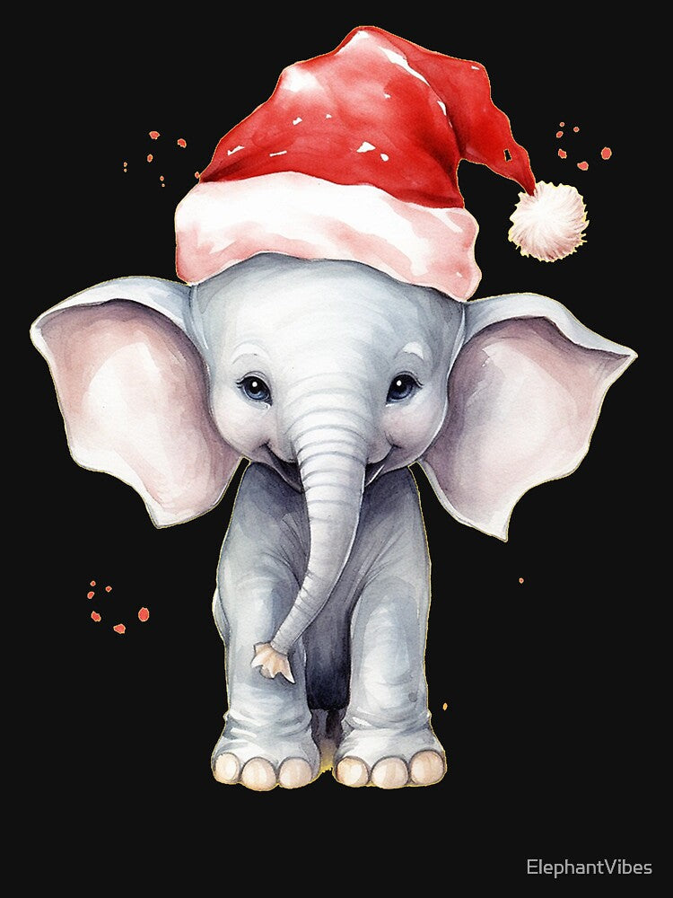 Xmas Elephant by ElephantVibes