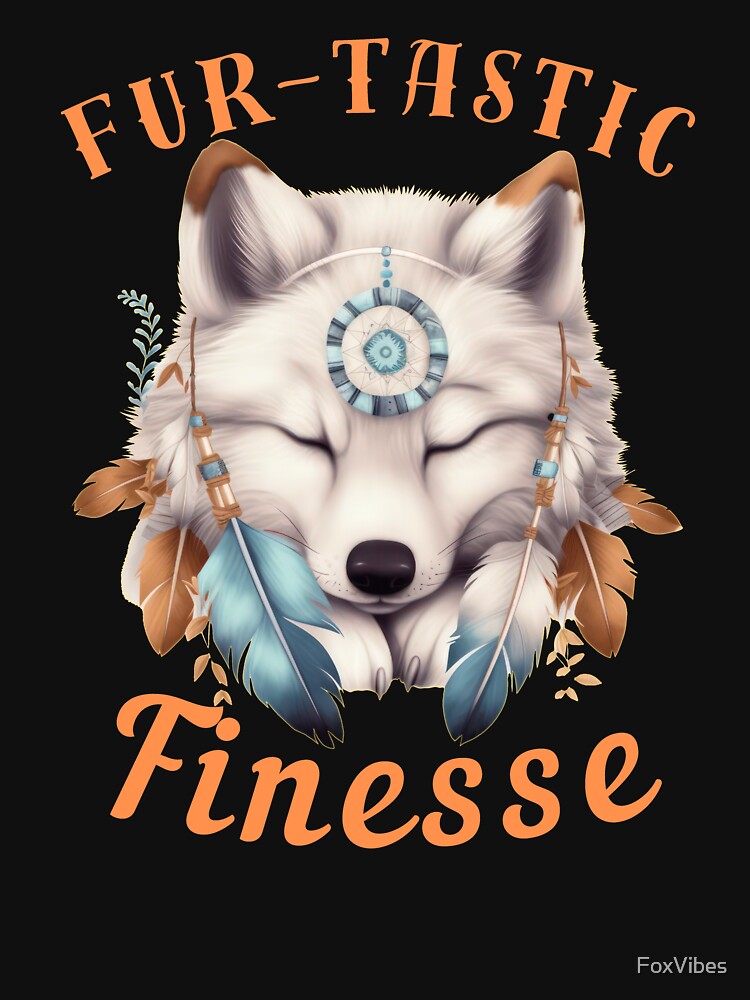 Fur-Tastic Finesse. fox watercolor by FoxVibes