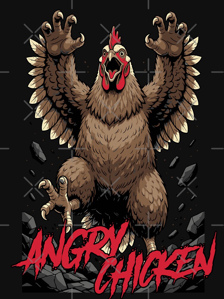 Angry Chicken by deathanarchy