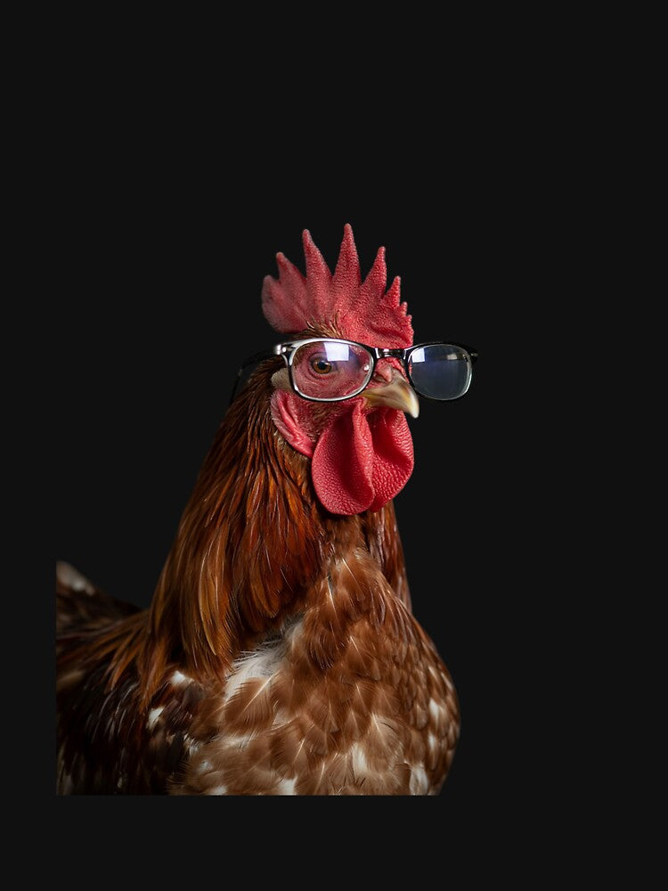 Chicken wearing Sunglasses by CombatTask