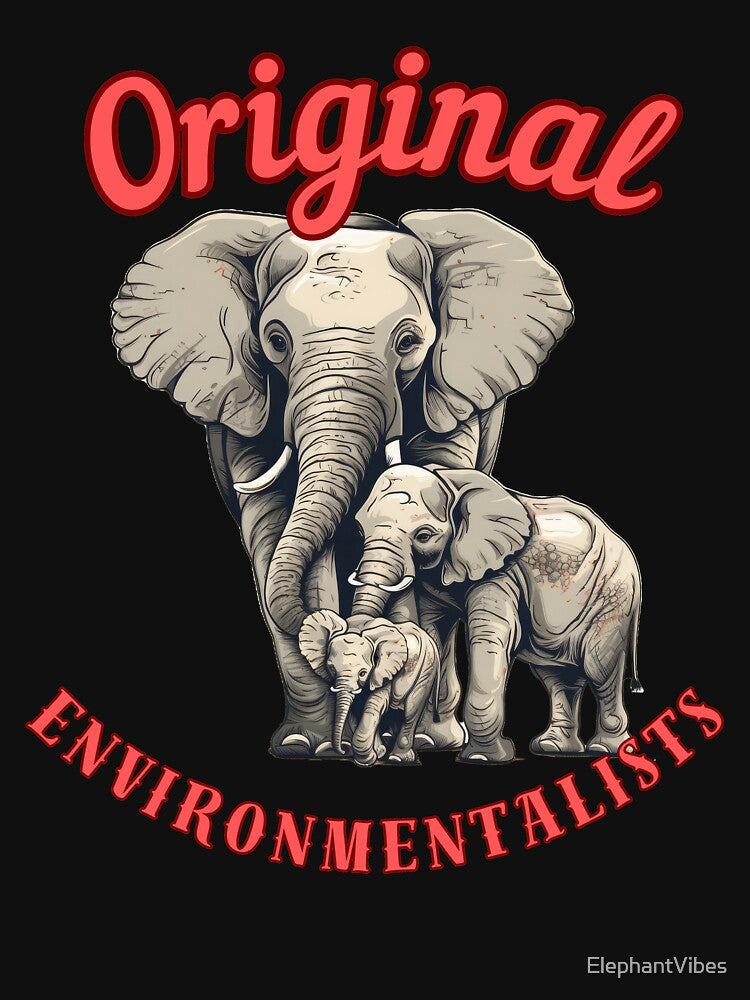 Original Environmentalists. colorful elephant by ElephantVibes