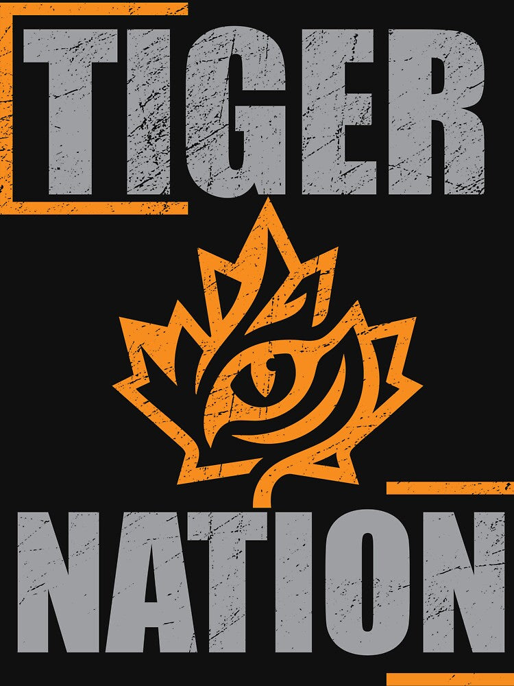 Tiger Nation Powerful Tiger Logo Shirt by DesignsDrip