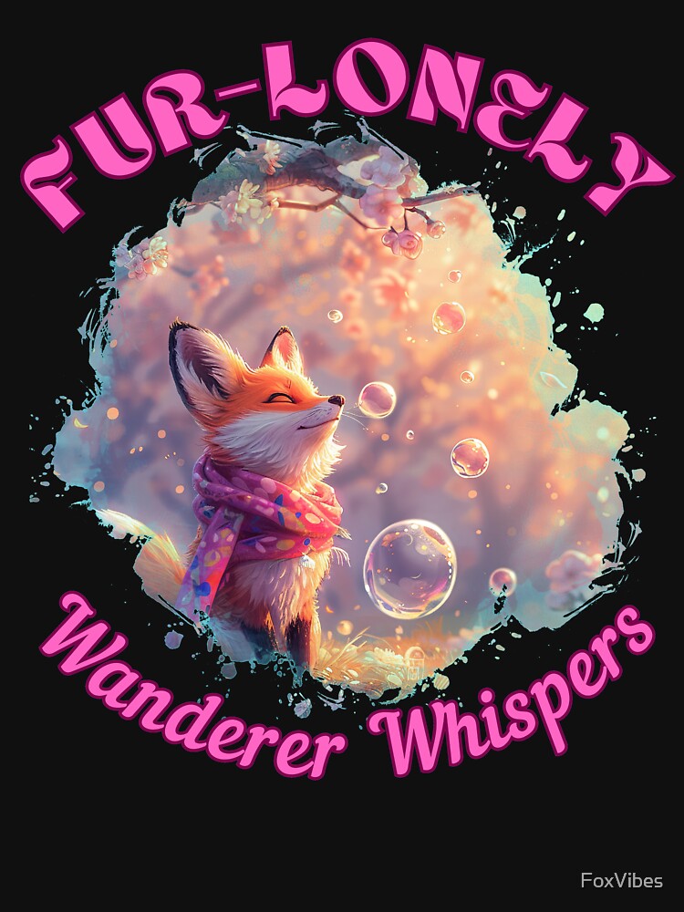 Fur-lonely Wanderer Whispers. cool fox by FoxVibes
