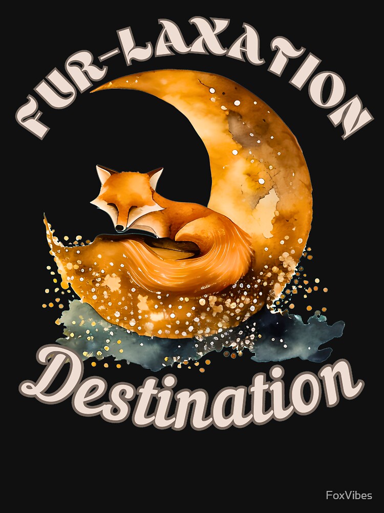 Fur-laxation Destination. fox foxes by FoxVibes