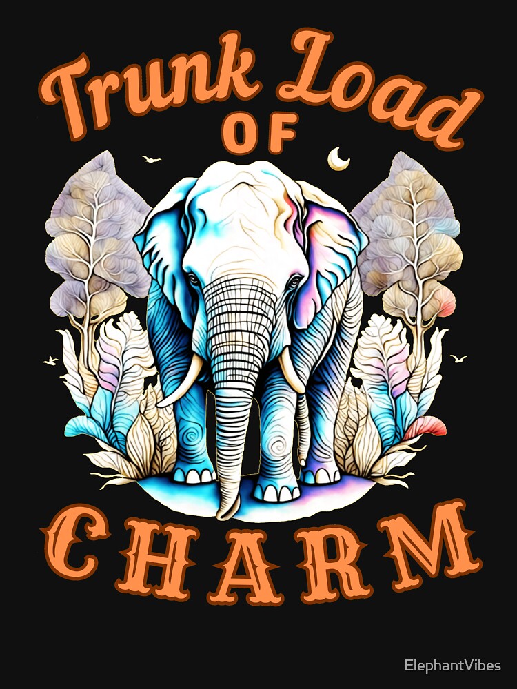 Trunk Load of Charm. african elephant by ElephantVibes