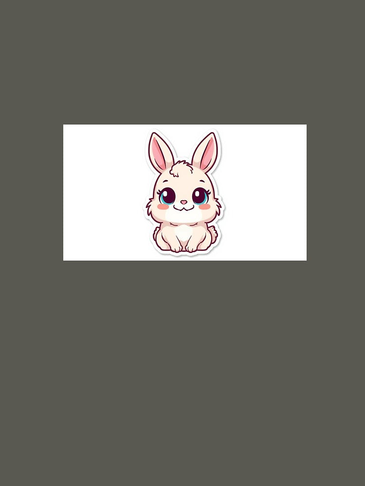 Cute Rabit Sticker – Kawaii Rabit Cartoon Animal by kamelh