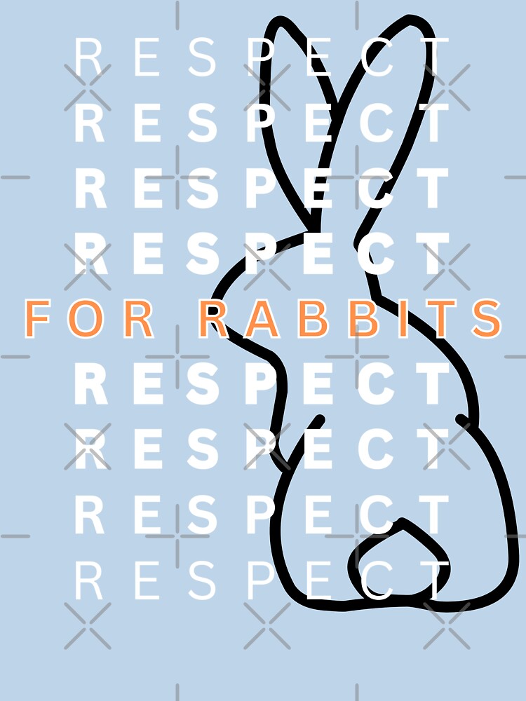 Bunny Rabbit RESPECT modern by swflrabbits