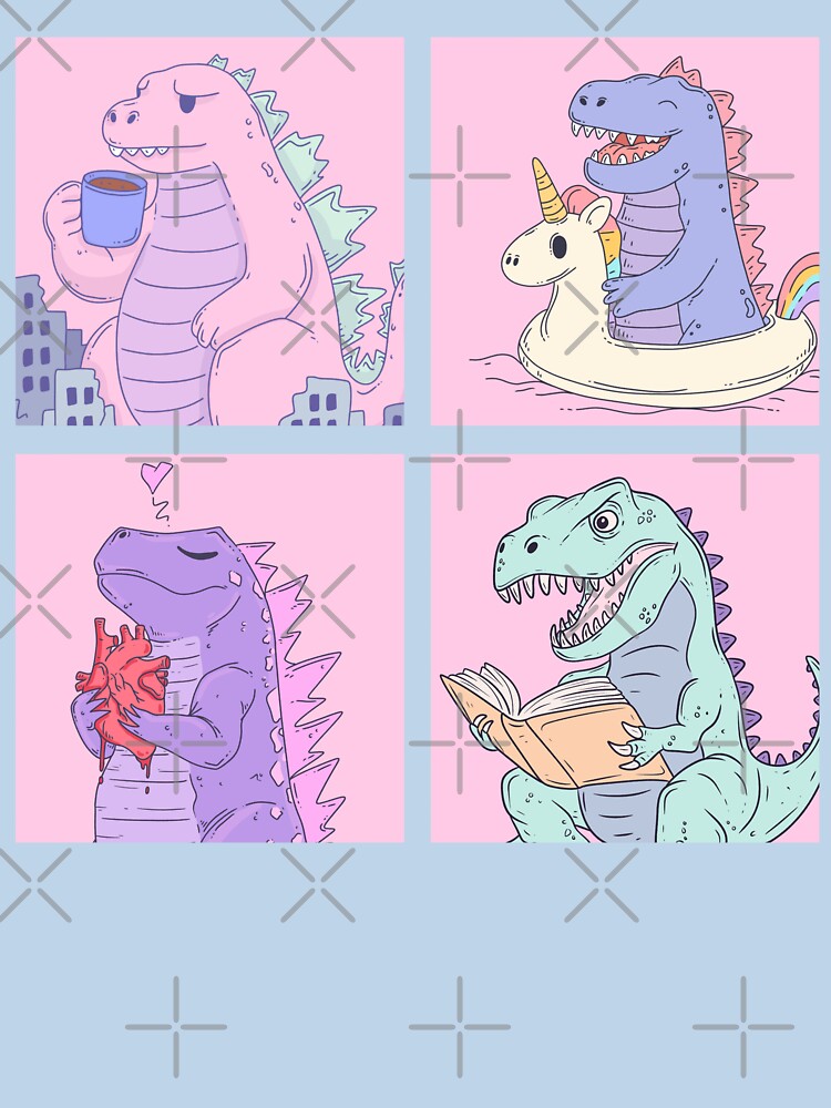 Dinosaur Mood Board – Chaos, Love, and Caffeine by Jess.a.creates