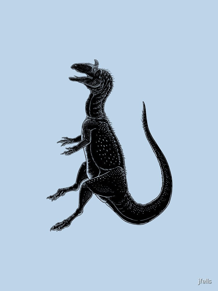Cryolophosaurus by jfells