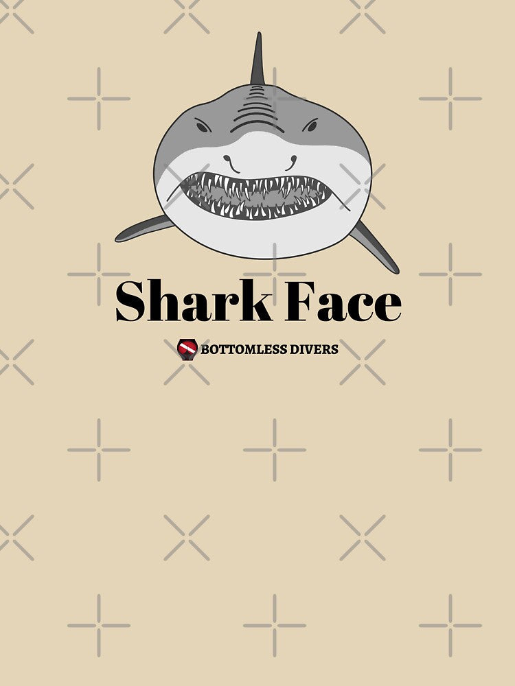 Mako Shark Face with Black Font by BottomlessDiver
